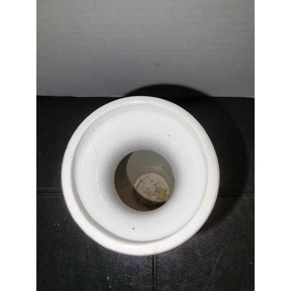 Chinese Asian Art‎ Decorative Gold Tone & Floral Vase